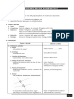 Detailed Lesson Plan in Mathematics 7 