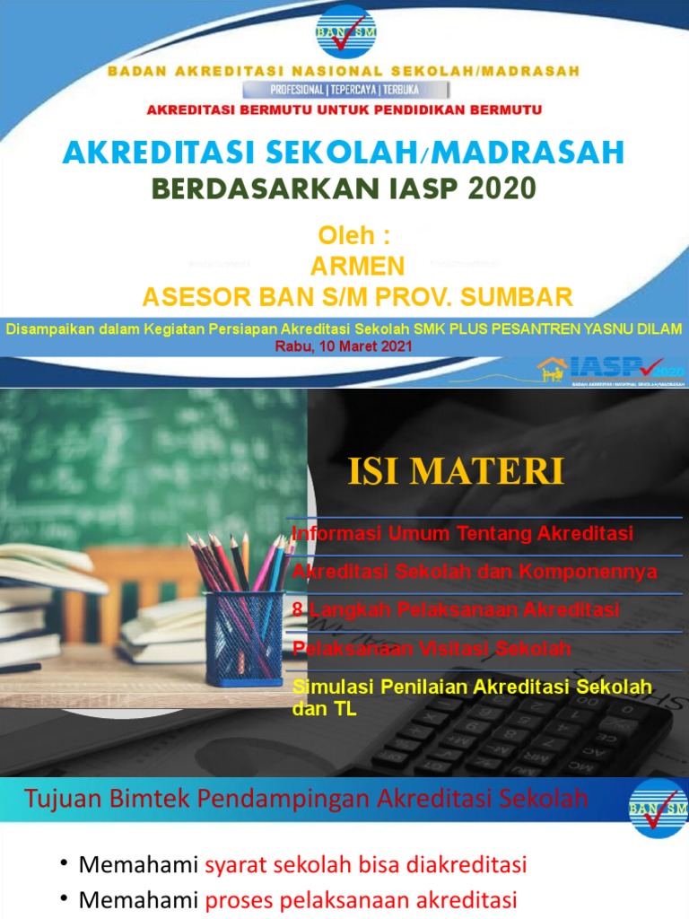 Akreditasi S M 2020