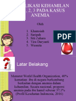 KOMPLIKASI ANEMIA KEHAMLAN