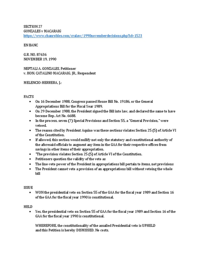 Article Vi Section 16