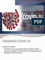 Vaksinasi COVID-19: Jenis Vaksin dan Alur Pelayanannya