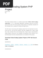 Online Learning Management System Using PHP - MySQLi With Source Code ...