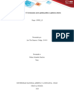 Tarea 4 - E-Government, Nueva Gestión Pública y Gobierno Abierto - Tito - Individual