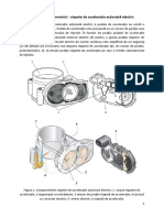 1.senzori Potențiometrici - Clapeta de Accelerație Acționata Electric