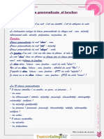 Cours - Français Fonction Et Classe Gramatical Rénvition - 9ème (2011-2012) Mme Sarra