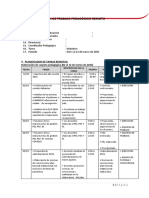 Plan de Trabajo 1 Al 12 de Marzo de 2021