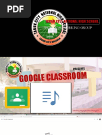 TVL Orientation To GOOGLE CLASSROOM