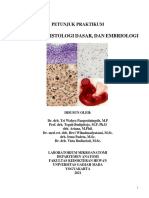 Petunjuk Praktikum Histologi Dasar Dan Embriologi 2021