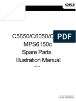 C5650/C6050/C6150 MPS6150c: Spare Parts Illustration Manual