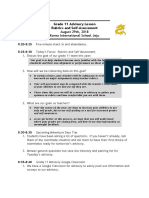 Rubrics and Self Assessment