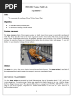 IME-241L Thermo Fluids Lab Experiment 4 Title:: An Engine Is A Device That Covert Chemical Energy Into Mechanical Energy