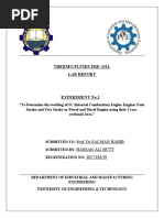 Thermo Fluids Ime-241L Lab Report: Prof. DR Salman Habib Hassan Ali Butt 2017-IM-39