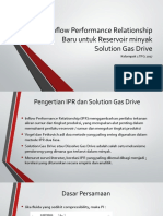 Inflow Performance Relationship Baru Untuk Reservoir Minyak Solution