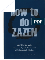 How To Do Zazen, Shodo Harada Roshi