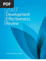 Download 2007 Development Effectiveness Review by Asian Development Bank SN49915995 doc pdf