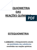 Estequiometria Das Reações Químicas