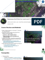 Hyperspectral Data For Land and Coastal Systems