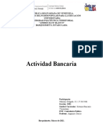 Actividad Bancaria