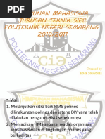 Download HIMPUNAN MAHASISWA JURUSAN TEKNIK SIPIL by Nurman Adi Wiguna SN49916447 doc pdf