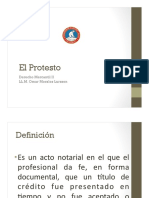 El Protesto