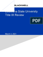 LSU Report