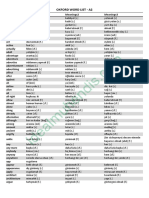 Oxford Lists A2