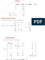 Forma Canónica de Jordan