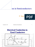 Conduction in Semiconductors