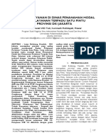 Inovasi Pelayanan Di Dinas Penanaman Modal Dan Pelayanan Terpadu Satu Pintu Provinsi Dki Jakarta