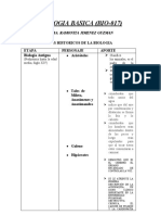 Biologia Basica, Primera Tarea.