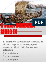 II INVASIÓN BÁRBARA- SIGLO IX