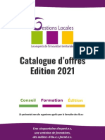 Gestions Locales Catalogue d'Offres 2021
