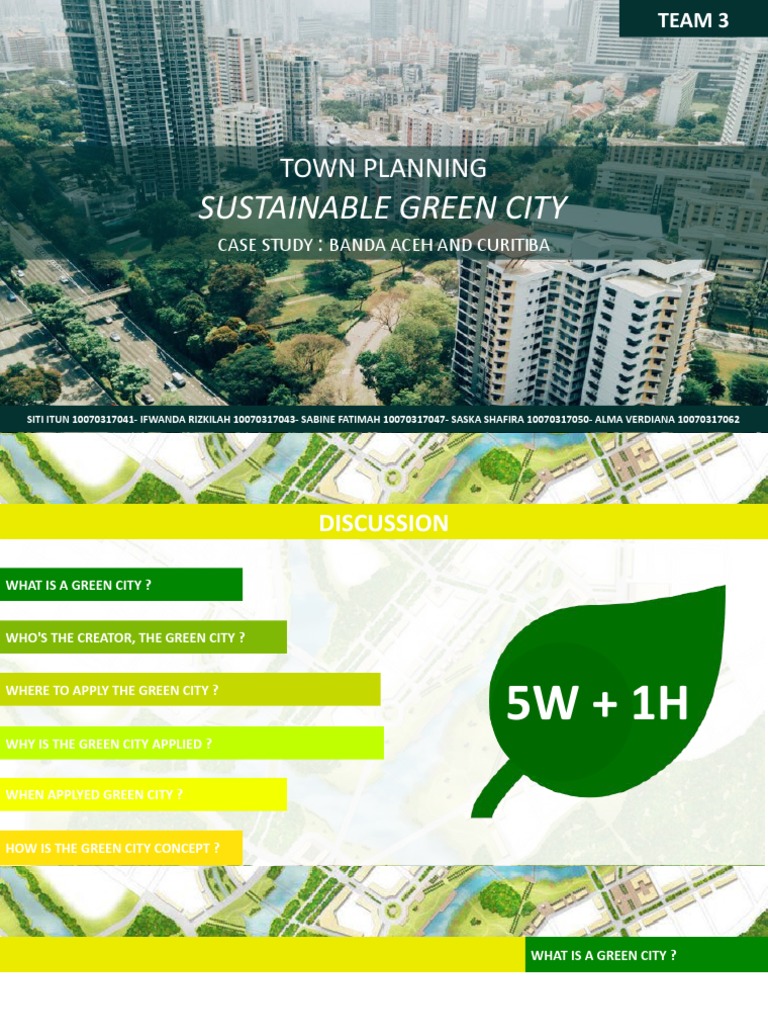 Suistainable Green City Pdf Sustainable City Green Building