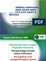Paparan Rektor UIN Banten-Perkaderan HMI