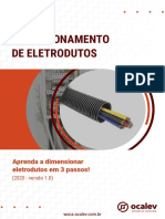 Dimensionamento de Eletrodutos - Cabos Elétricos