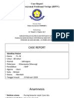 Case Report BPPV