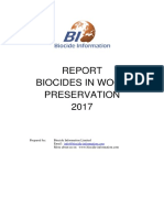 Biocides in Wood Preservation 2017: Prepared By: Biocide Information Limited Email