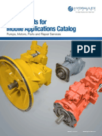 Reman Units For Mobile Applications Catalog: Pumps, Motors, Parts and Repair Services