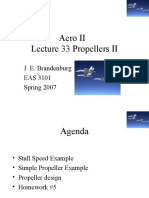 Aero II 33Propeller Theory II