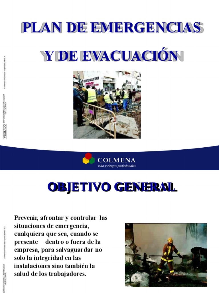 Plan de Emergencias y Evacuacion | PDF | Riesgo | Vulnerabilidad