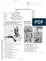 Unit Test 7: Name: Class: Vocabulary