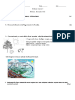 Evaluare Simestriala 1 CL 9