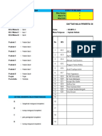 Daftar Nilai Aqidah Akhlak Kelas XII MIPA-1 Smt - II (Dua) TP. 2019