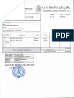 Proforma Invoice