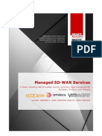 Managed SD WAN Services