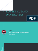 Teori Hutang Dan Ekuitas