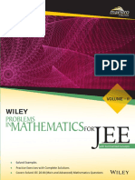 (IITJEE IIT JEE Main and Advanced Mathematics) Wiley Expert Teachers - Wiley s Problems in Mathematics for IIT JEE Main and Advanced Vol II 2 Maestro Series With Summarized Concepts-Wiley (2019)