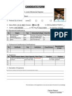 Candidate Form1