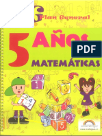 PG Matematicas 5 Años