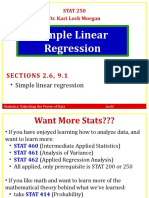 2.6 9.1 Simple Linear Regression